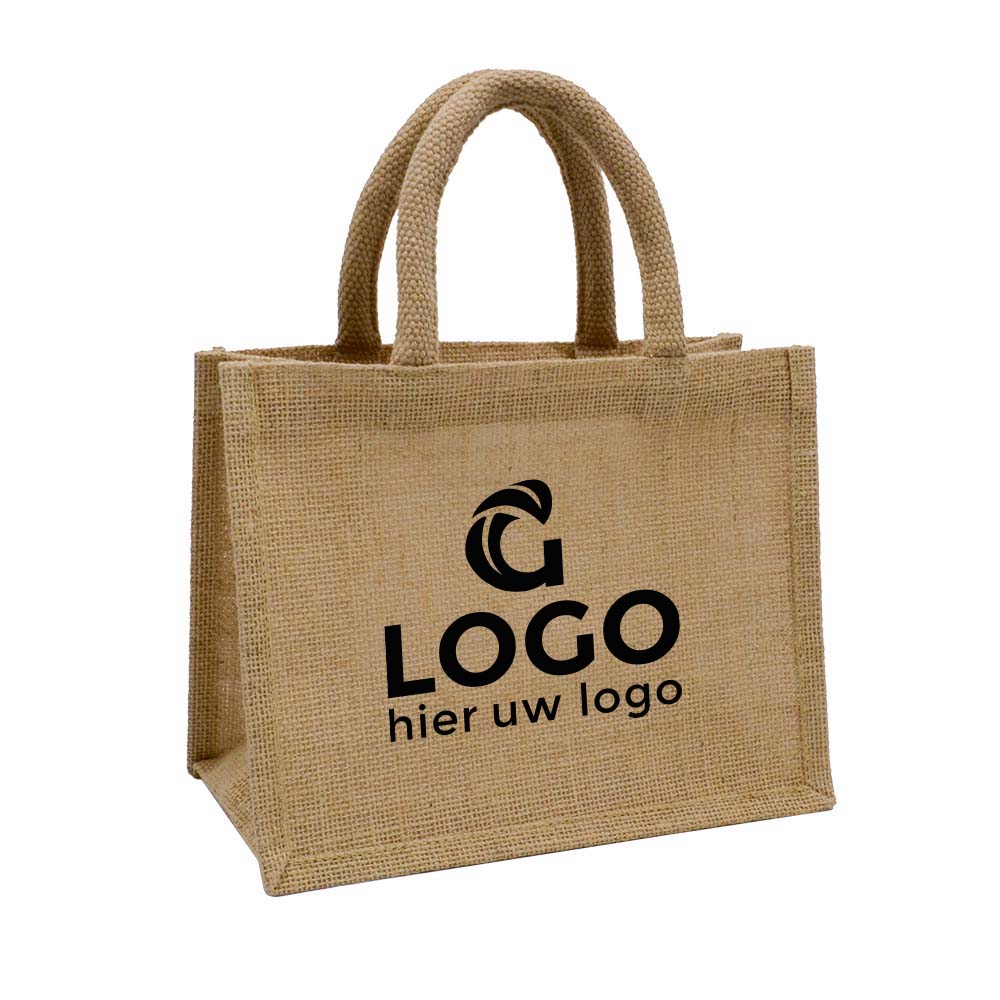 Jute tas naturel - S | Eco geschenk